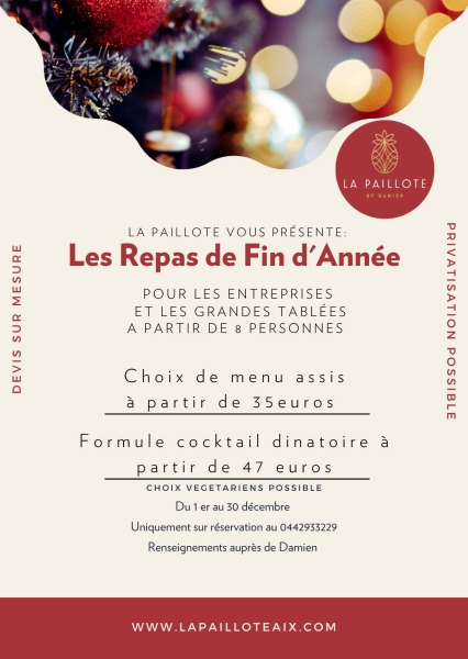 La Paillote by Damien - Restaurant Aix en Provence - Restaurant ambiance Aix en Provence